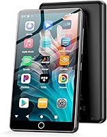 Fanvace 144GB MP3 Player with Bluetooth WiFi Android 13, 4" Touchscreen Spotify Audible Amazon Music Player