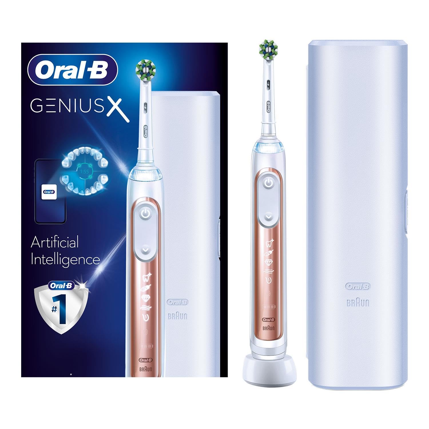 Oral-B Genius X Electric Toothbrush with Rechargeable Handle with