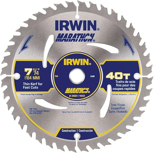 Cuchilla de carburo Mitra de cuchilla circular MARATHON de IRWIN Tools