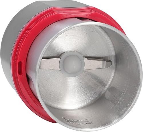 Miniatura 8 de AUNMAS Electric Coffee Grinder, Stainless Steel Blades Transparent Lid for Monitoring Capacity Coffee Bean Grinder 150W 4.2oz