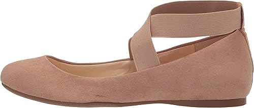 Miniatura 8 de Jessica Simpson Mandayss Women's Pull-On Criss-Cross Ankle Ballet Flats Shoes