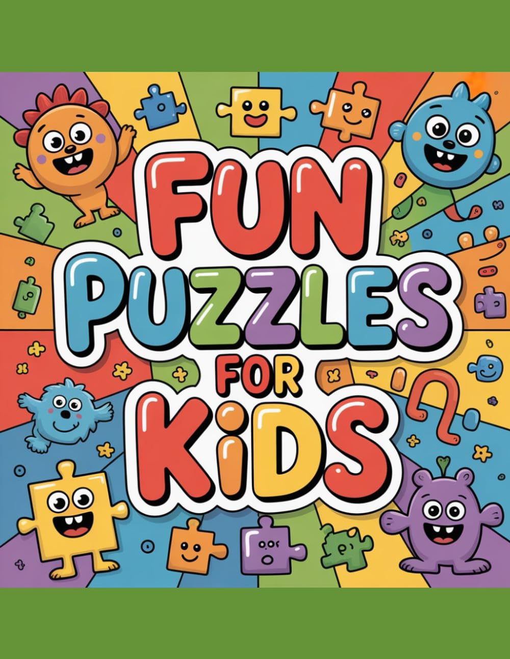 FUN PUZZLES FOR KIDS:: Think, Play, Solve!