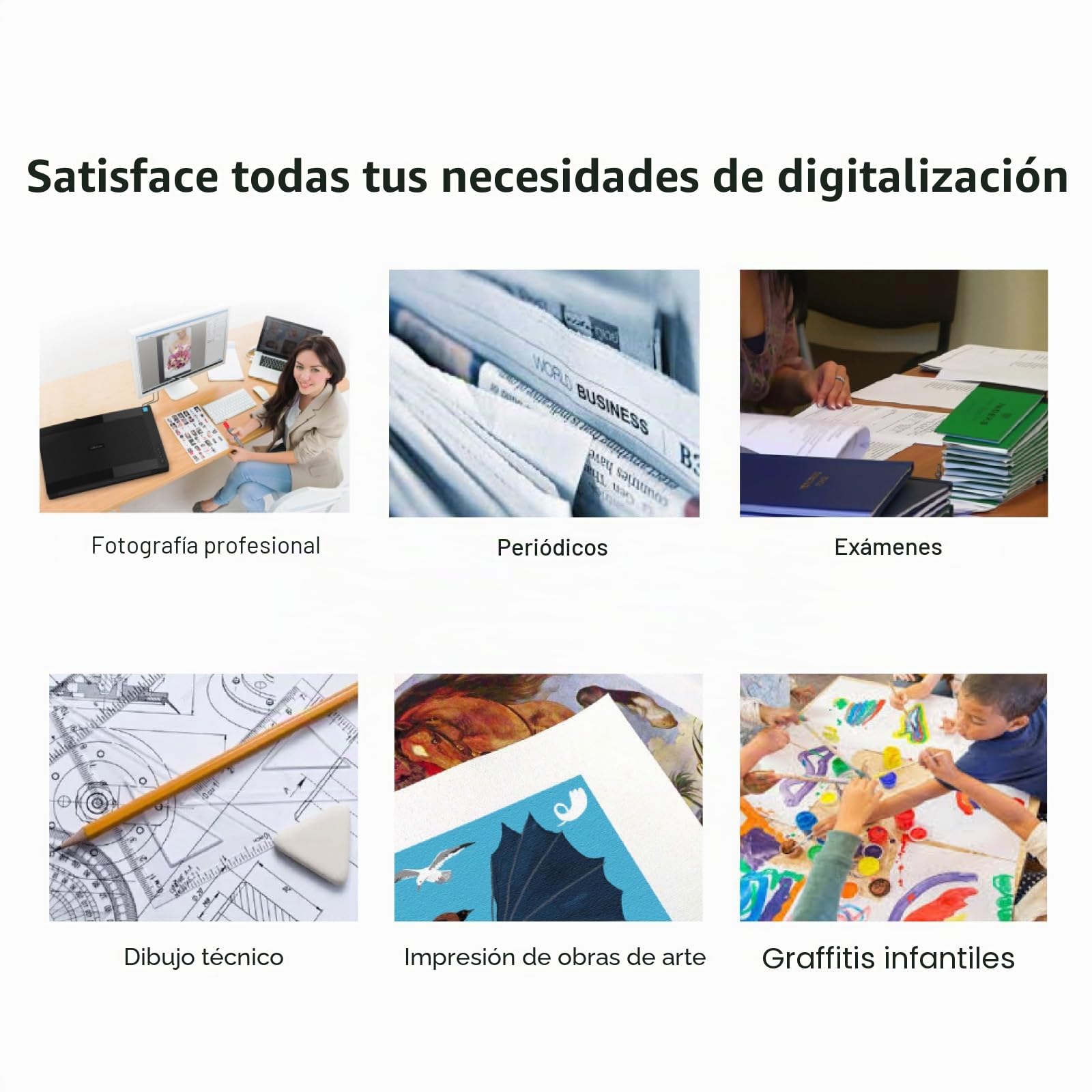 viisan VF 3240 Escáner Plano DIN A3 2400 X 2400 dpi