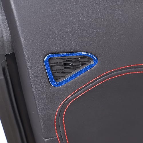 Miniatura 5 de CHEAYAR Adhesivo suave de fibra de carbono real 3D para puerta de automóvil, marco de altavoz, compatible con Corvette C8 Stingray Z06 Z51 2020 2021