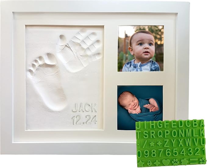 Baby Hand & Footprint Keepsake Frame Kit