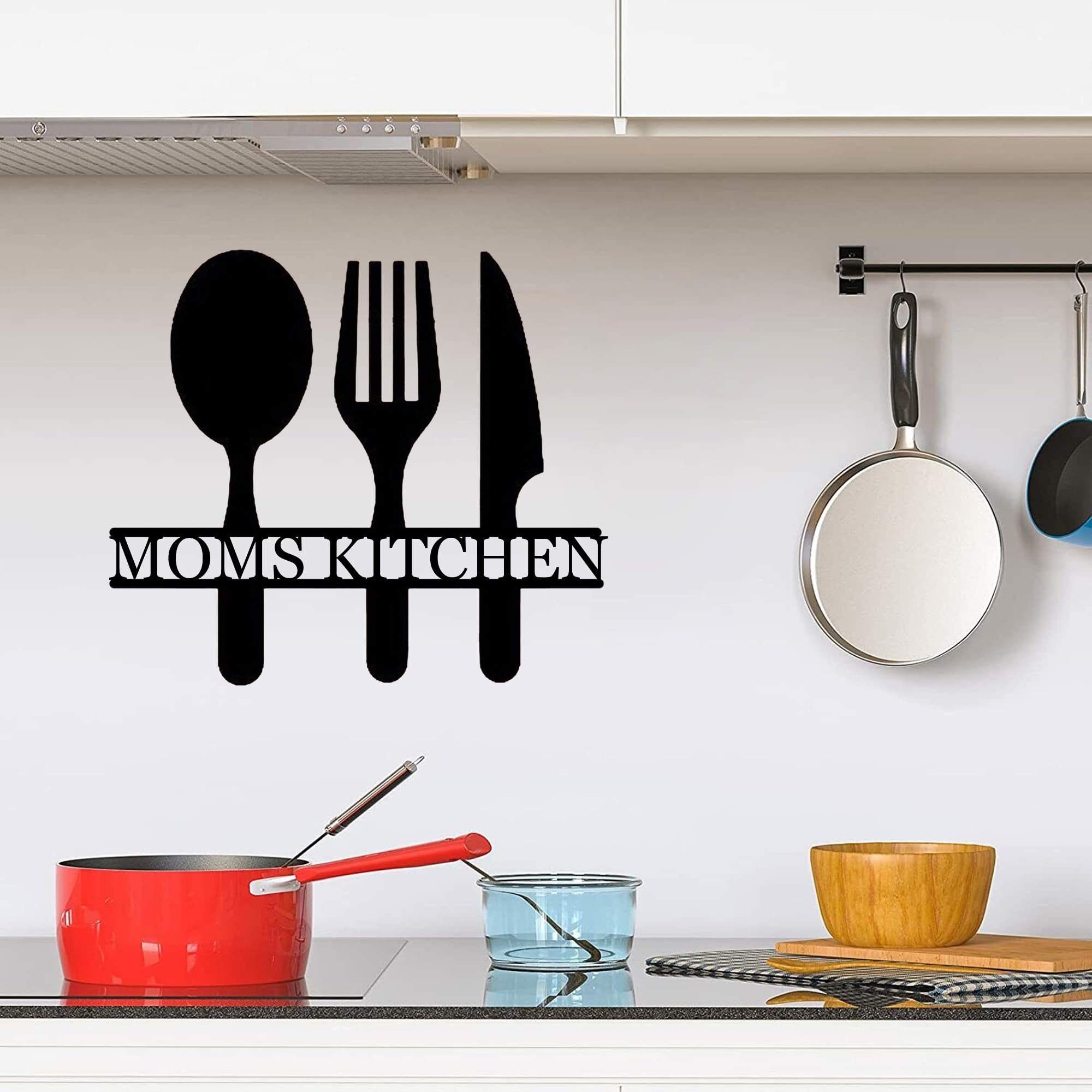 Custom Kitchen Sign Farmhouse Kitchen Name Sign Metal Kitchen Wall