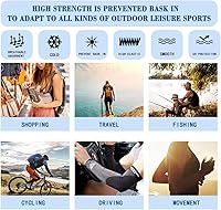 Vista 9 de JEOCODY Mangas deportivas de refrigeración cubierta de protección solar mangas de brazo protector UV mangas protectoras