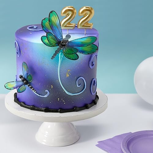 Miniatura 2 de DecoPac Espátula de 10 pulgadas, herramienta de glaseado de decoración de pasteles de acero inoxidable, cuchillo de metal con mango de plástico, 10