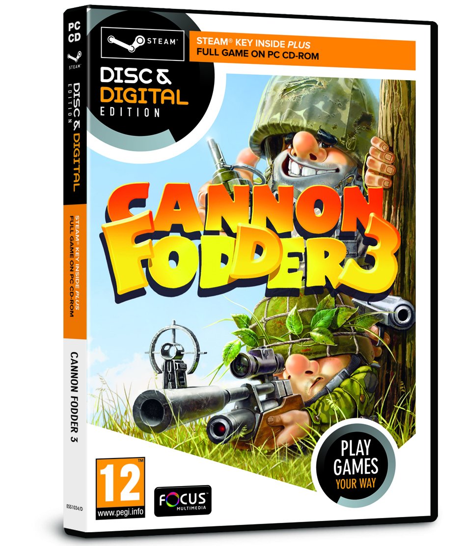 Jeu PC Cannon Fodder 3 stratégie tactique version import anglais - 6