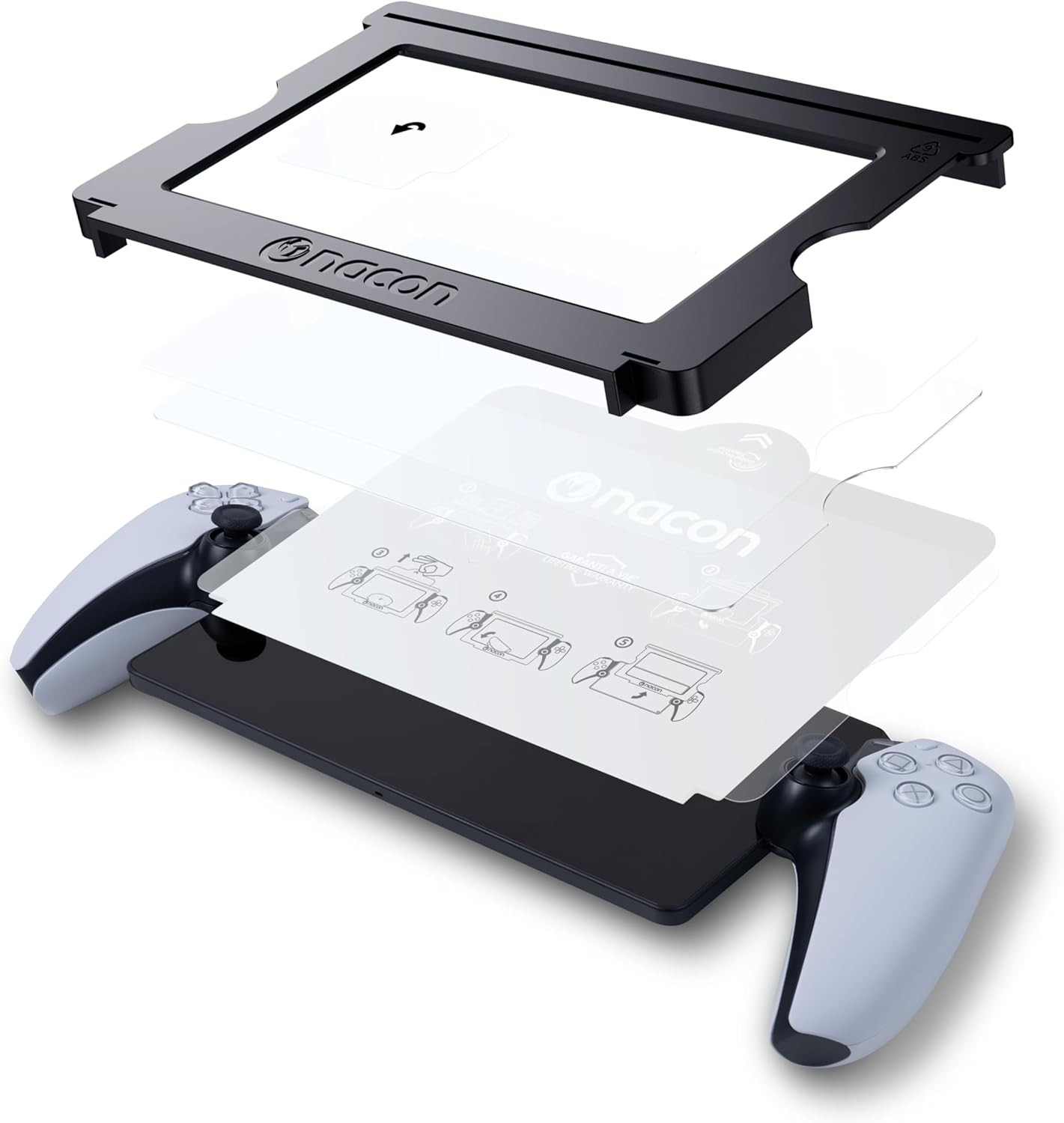 Nacon Official Force Glass Screen Protector for PlayStation Portal in Tempered Glass