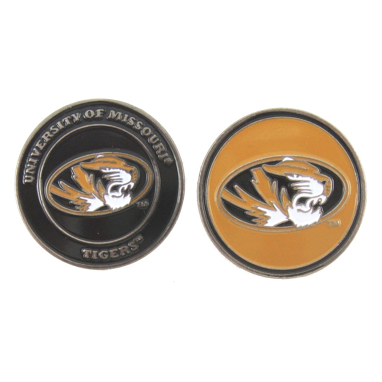 Team GolfMissouri Tigers Double-Sided Golf Ball Marker