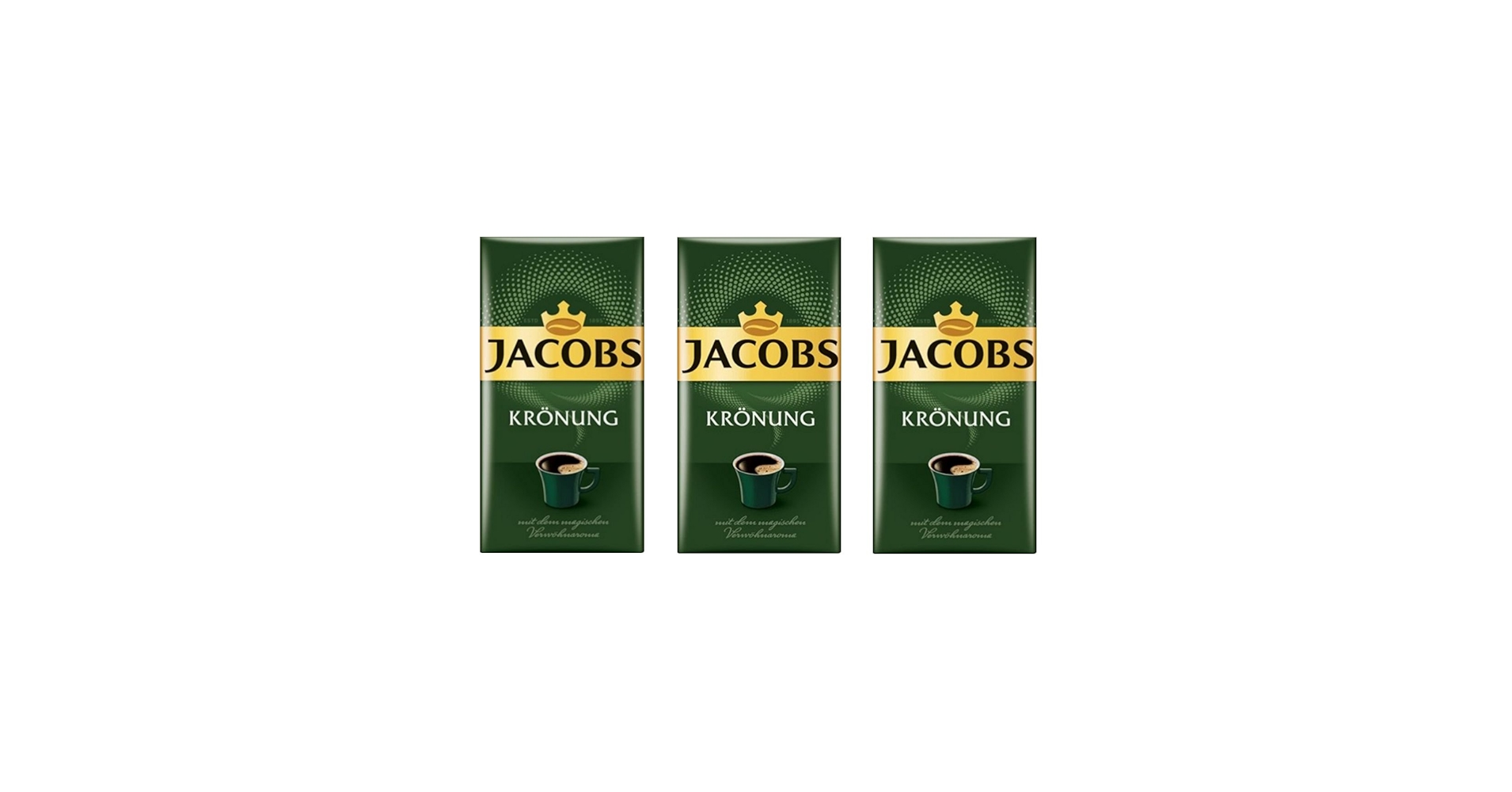 Amazon.com : Jacobs Kronung Ground Coffee 500 Gram / 17.6
