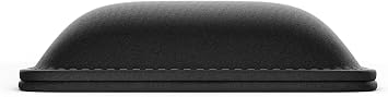 Glorious Wrist Pad/Rest - Compact - Black - Mechanical Keyboards, Stitched Edges, Ergonomic | 12x4 inches | 25mm/1in Thick (GWR-75) Compact (Black)