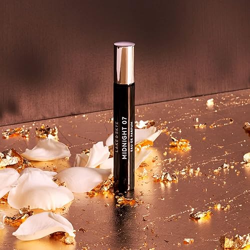 Miniatura 5 de Lake & Skye Midnight 07 Eau de Parfum en aerosol, fragancia de larga duración, 0.5 fl oz (0.5 fl oz), aroma seductor, misterioso y afrutado
