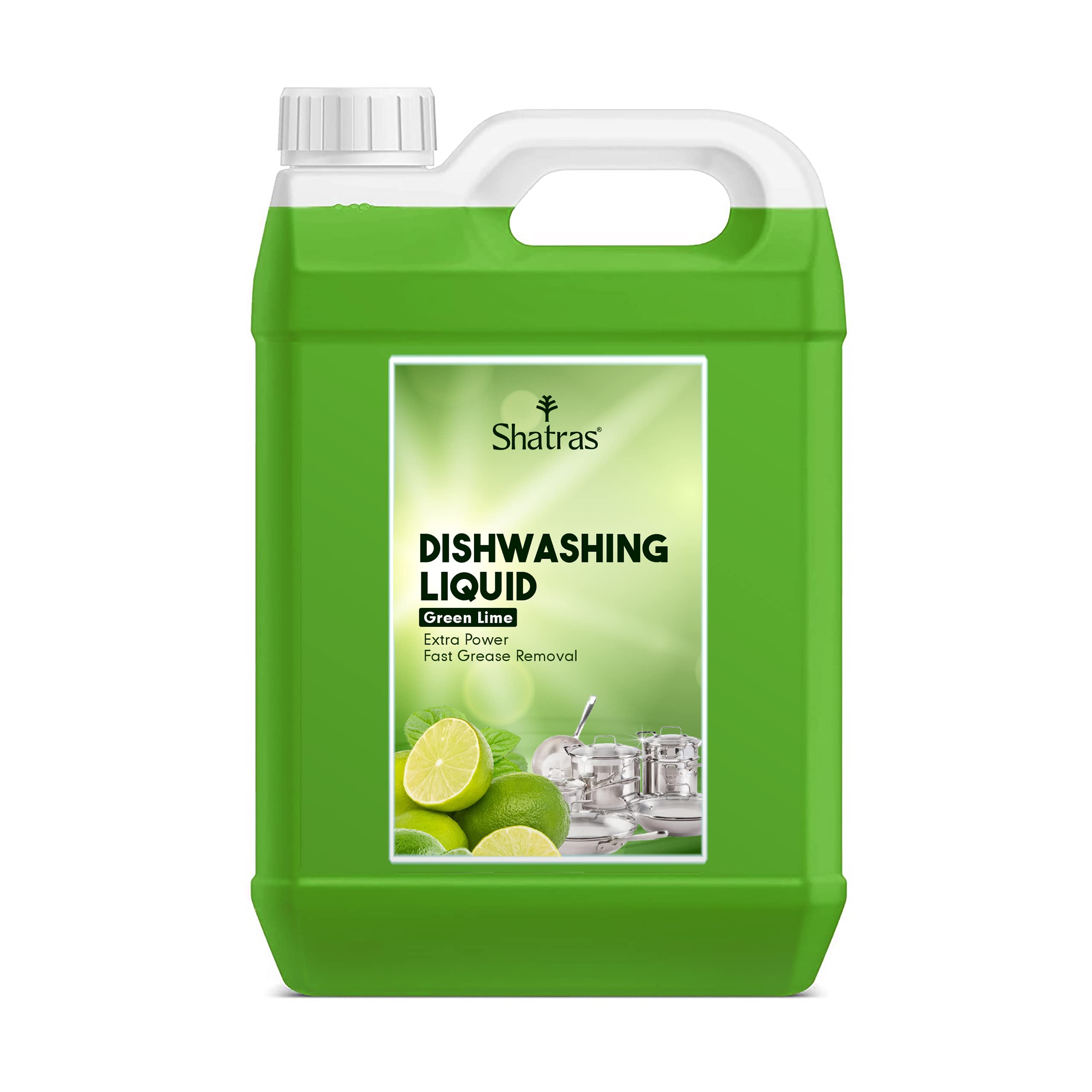 Shatras 5L Dishwash Liquid Gel Green Lemon Can Jar, Cleansing & Antimicrobial action , Grease Cleaner For All Utensils (B09NM9JQHS) Amazon Price History, Amazon Price Tracker