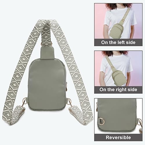 Miniatura 4 de Small Crossbody Sling Bags for Women Men, Phone Purse Fanny Packs for Women Men