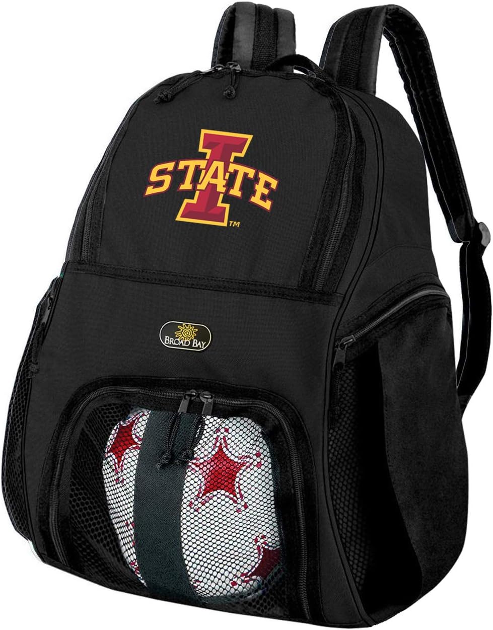 Broad Bay Iowa State Soccer Backpack or ISU Cyclones Volleyball Bag