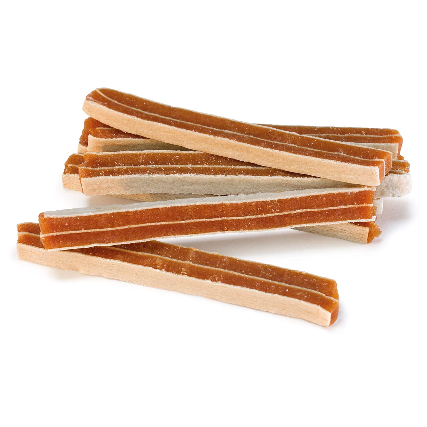 Arquivet Pack 12 Unidades Snacks Tiras de Pollo y Pescado 100 g - Natural Dog Snacks - 100% Natural - Chuches, premios, golosinas para Perros