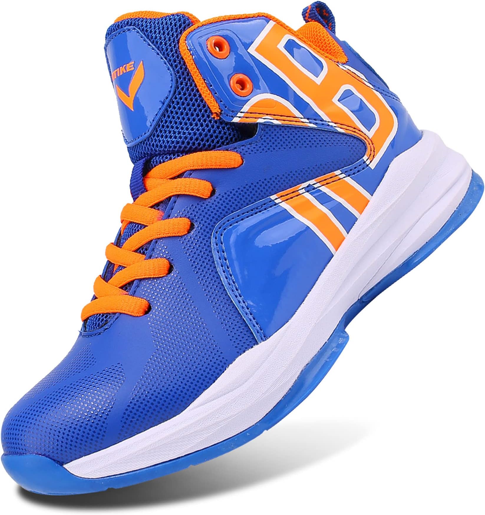 WETIKE Boys Basketball Shoes Non-Slip Girls Sneakers Durable Kids Running Shoes Outdoor Trainers (Little Kid/Big Kid)