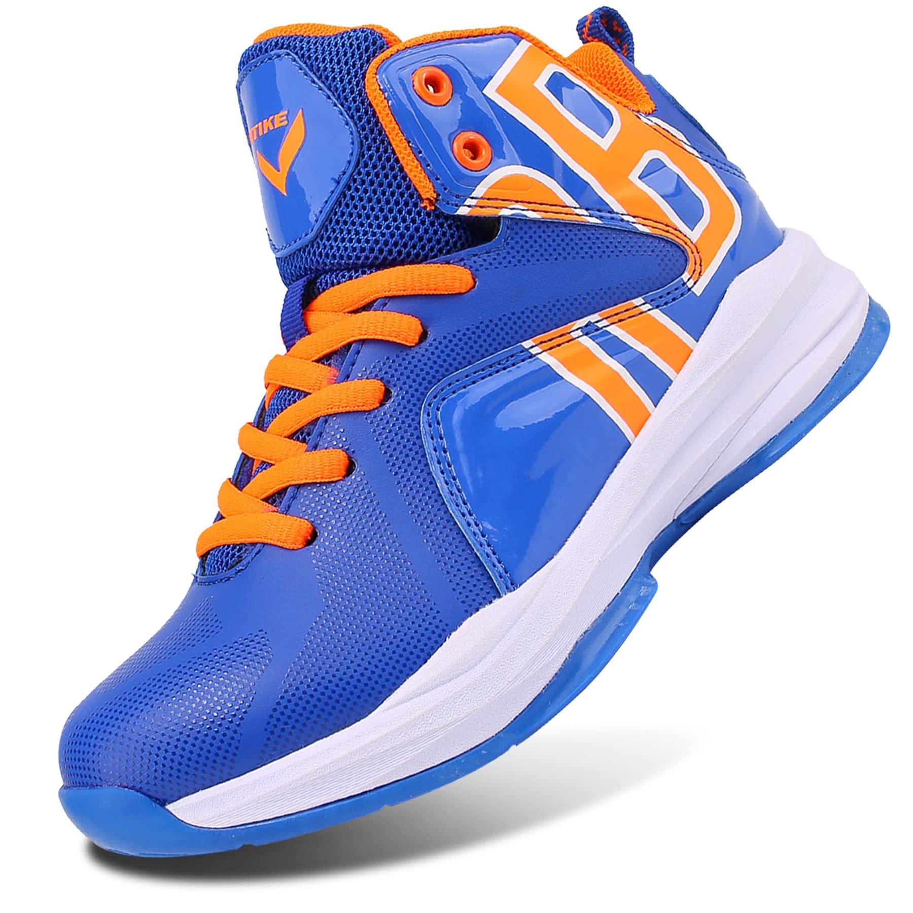 WETIKE Boys Basketball Shoes Non-Slip Girls Sneakers Durable Kids Running Shoes Outdoor Trainers (Little Kid/Big Kid)