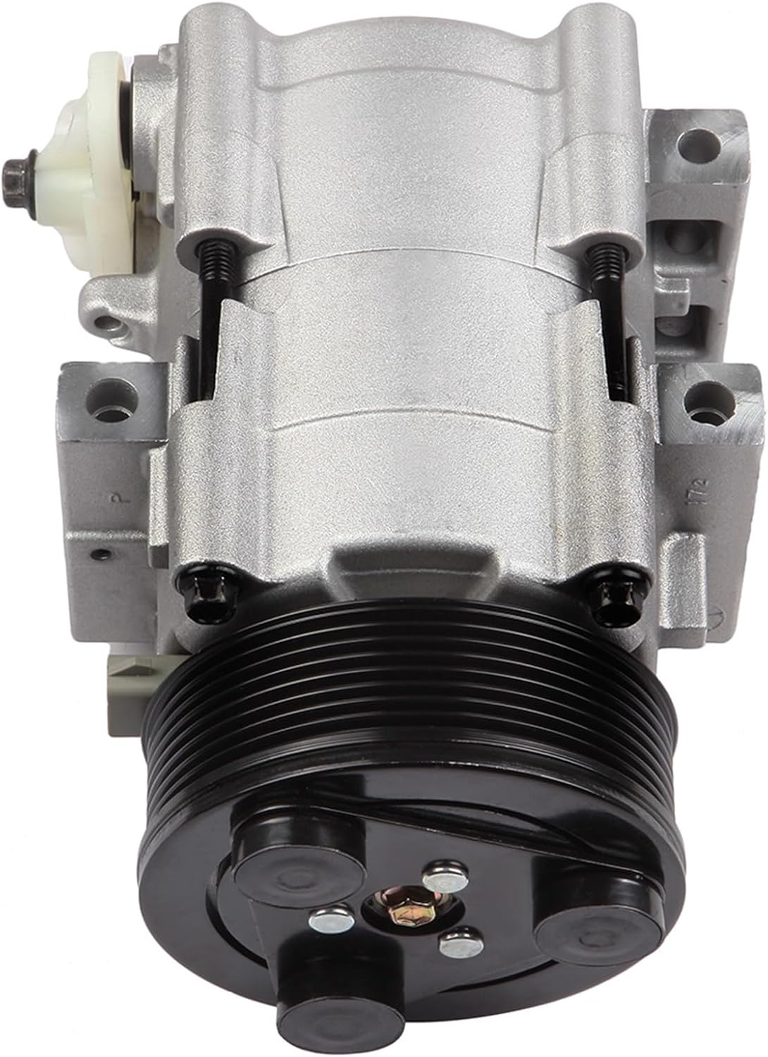 AC Compressor with Clutch Replacement for Ford for E-150 Econoline 5.4L 1997-2001 for Ford for E-150 Econoline 4.6L 1997-2001