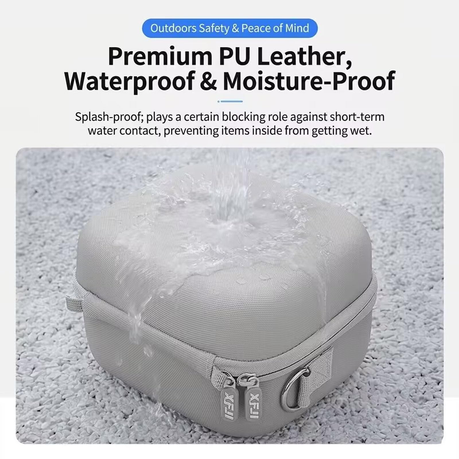 Schutztasche für FUJIFILM X-M5/XT30 II/XT50/XT20, Schutzhülle mit Schultergurt, Reise- Kameratasche Outdoor- Zubehör Aufbewahrungsbox