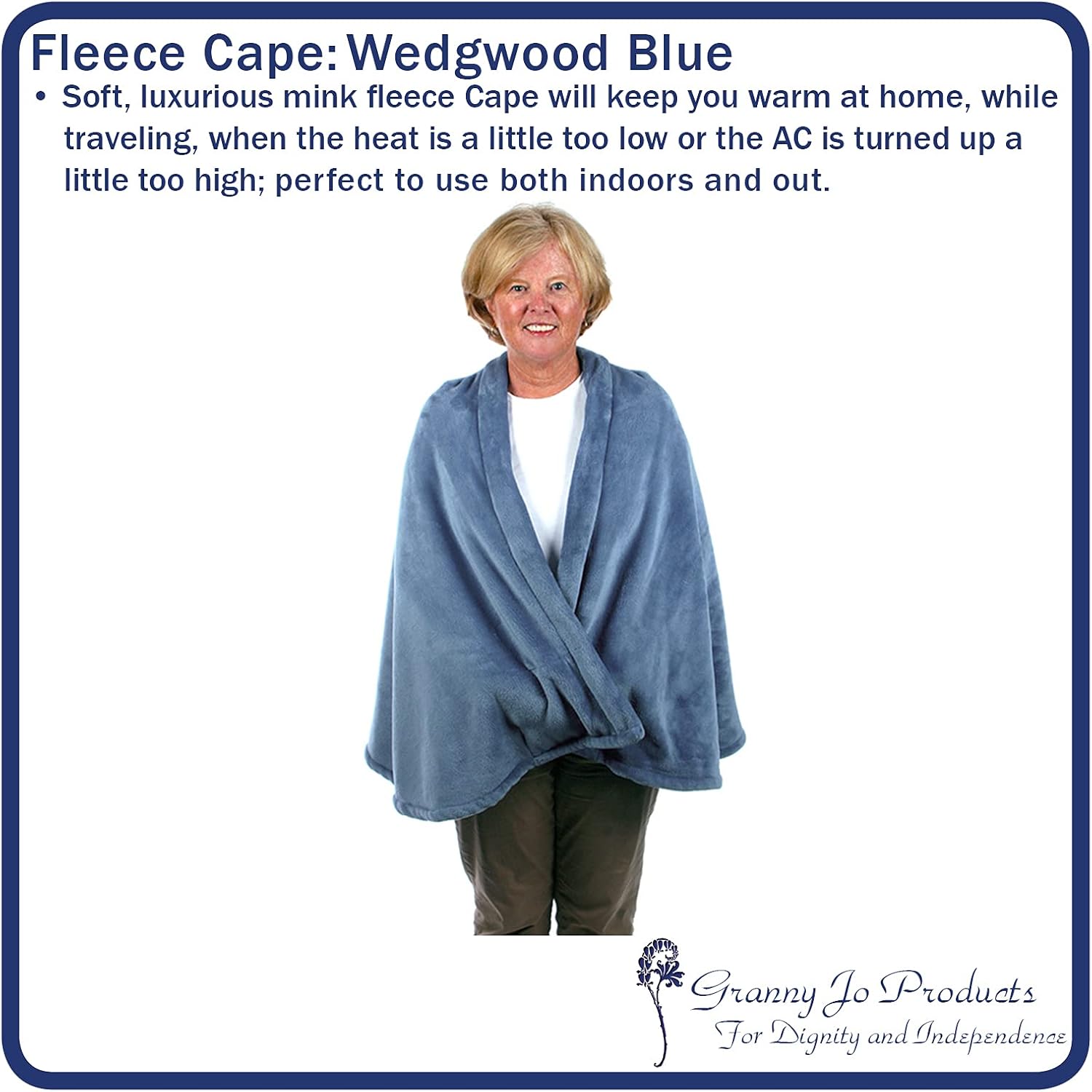 Granny Jo Products Women's Fleece Cape at  Women's Coats Shop