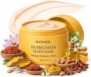 Auravedic Kumkumadi - Máscara facial y para d...