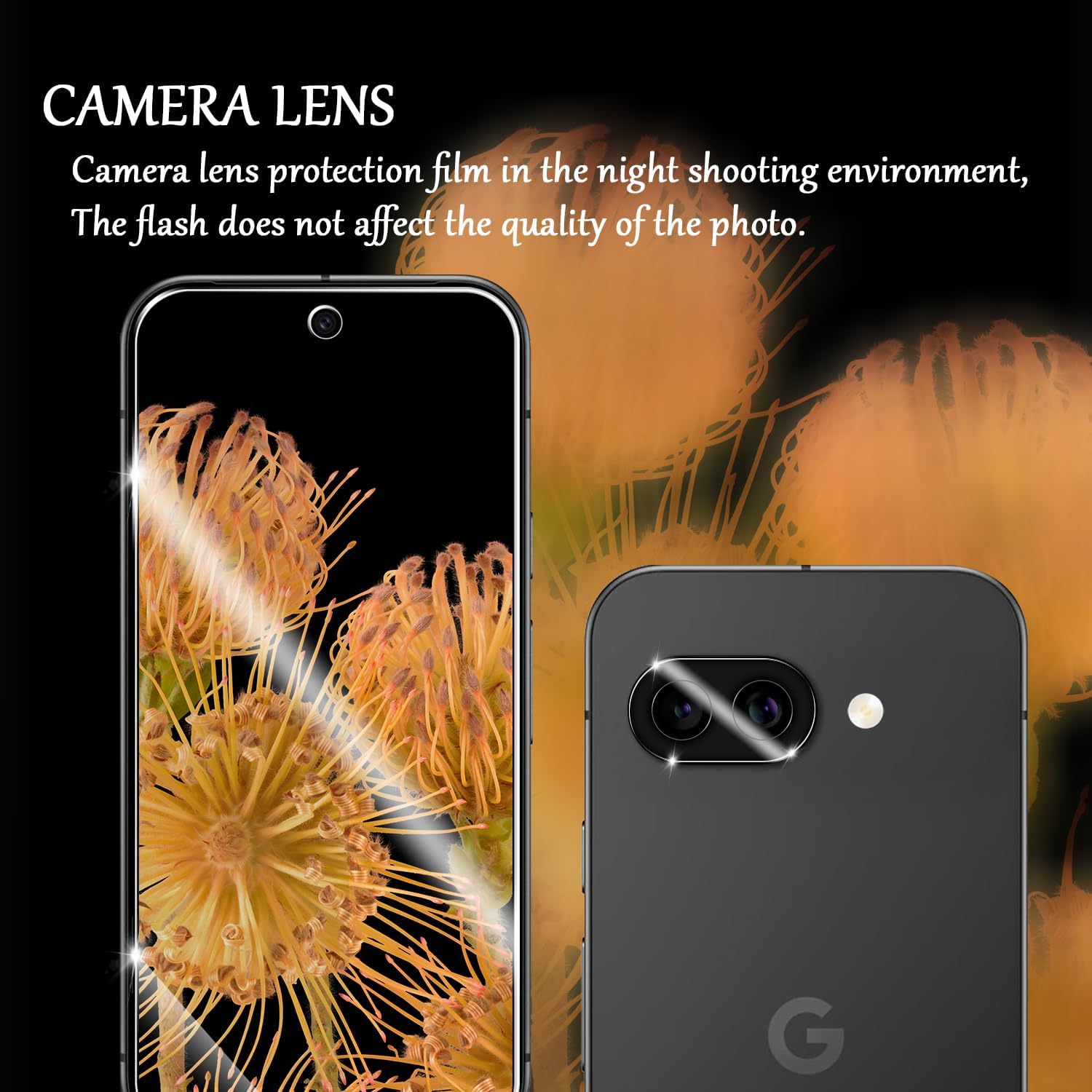 Tempered Glass Screen & Lens Protector 2+2 Pack for Google Pixel 10A image 5