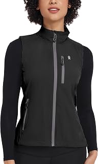 Little Donkey Andy Women's Lightweight Quick-Dry Vest with 4-Way Stretch and Multiple Pockets