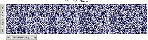 Vista 517 de Ambesonne Tela beige de The Yard, ilustración contemporánea de animales marinos en estilo retro, arte de caballito de mar de cangrejo de pulpo, tela