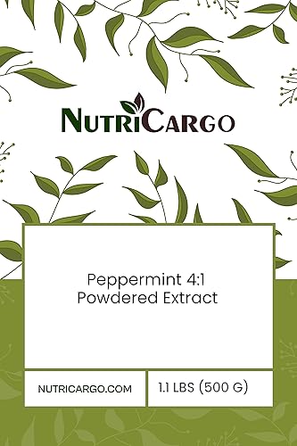 NutriCargo Extracto en polvo de menta 41 1.1 LBS (17.64 oz)