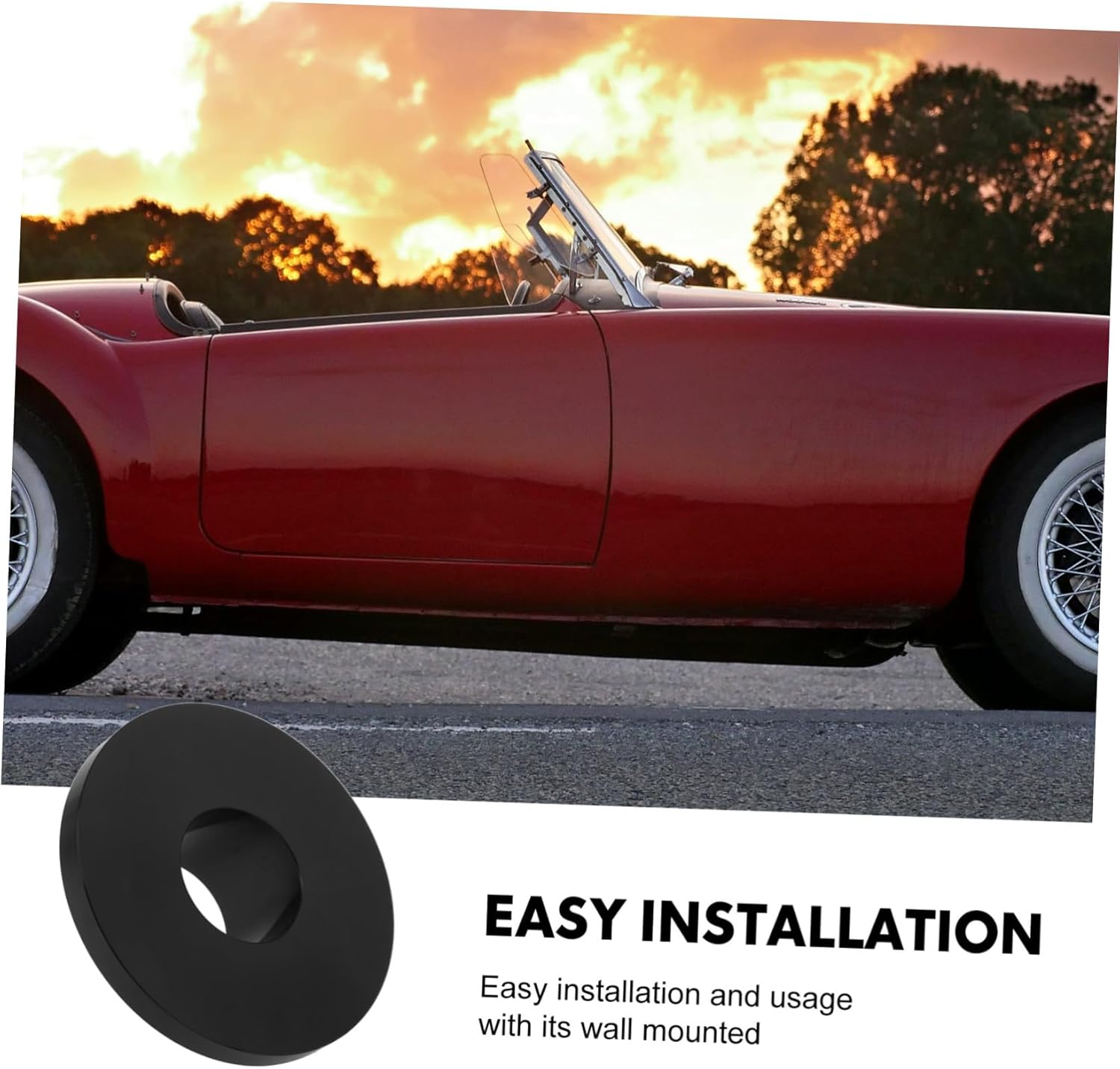 Manual Motorcycle Tire Changer Tool Centering Cone Tire for Easy Mounting and Alignment of Vehicles Hub Opening