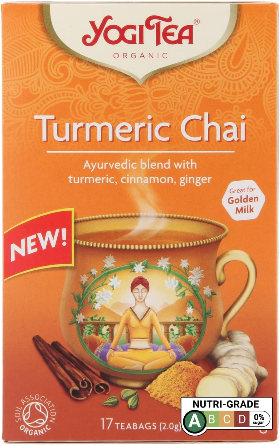 Yogi tea Turmeric Chai, 34 gm
