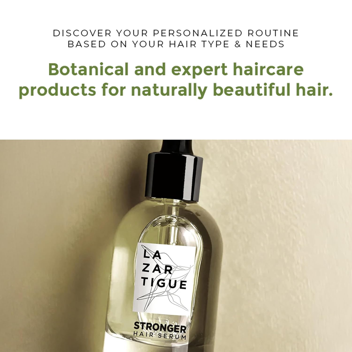 Lazartigue Stronger & Growth Hair Serum, Volumizing & Soothing Treatment for Thinning Hair, Vegan, Sulfate & Silicone Free, 1.7 Fl Oz (Hair Growth Serum) - Image 8