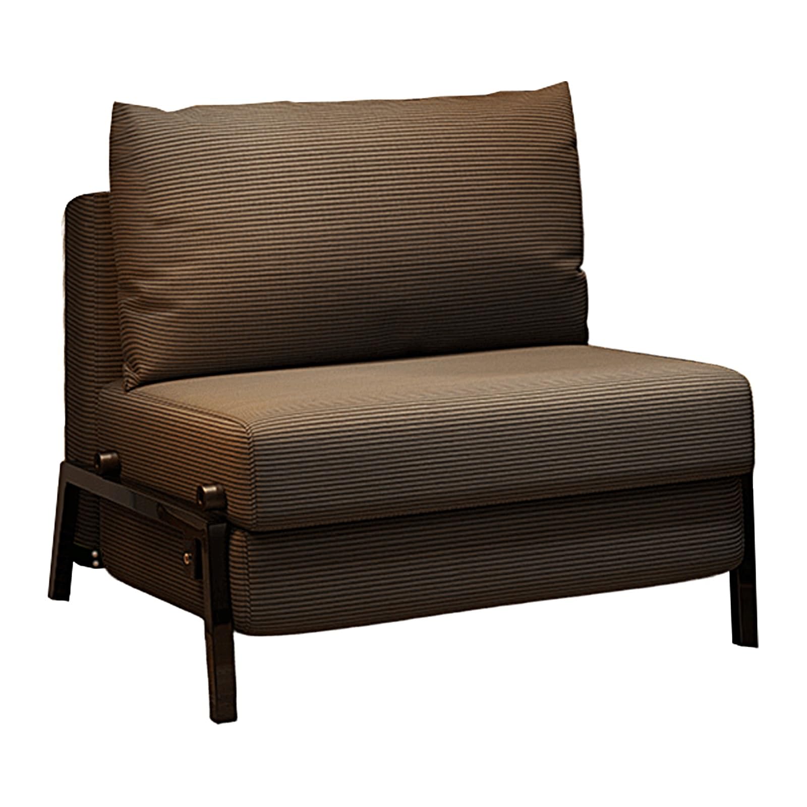 Rozkładana sofa dla dorosłych, składane aksamitne krzesło z materacem, przytulny leżak do czytania, drzemki i wypoczynku (szara, 187 x 65 x 26 cm)