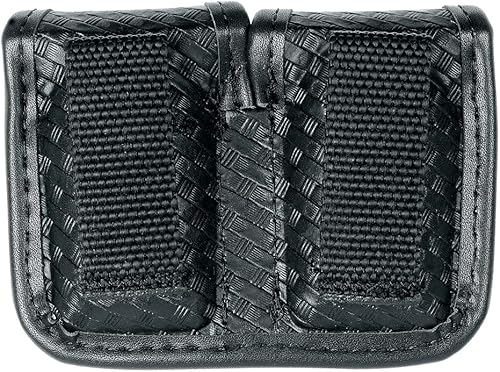 Miniatura 6 de TAFTACFR Bolsa de carga de doble velocidad - Nylon negro - Capacidad para cargadores de dos velocidades .38 .357