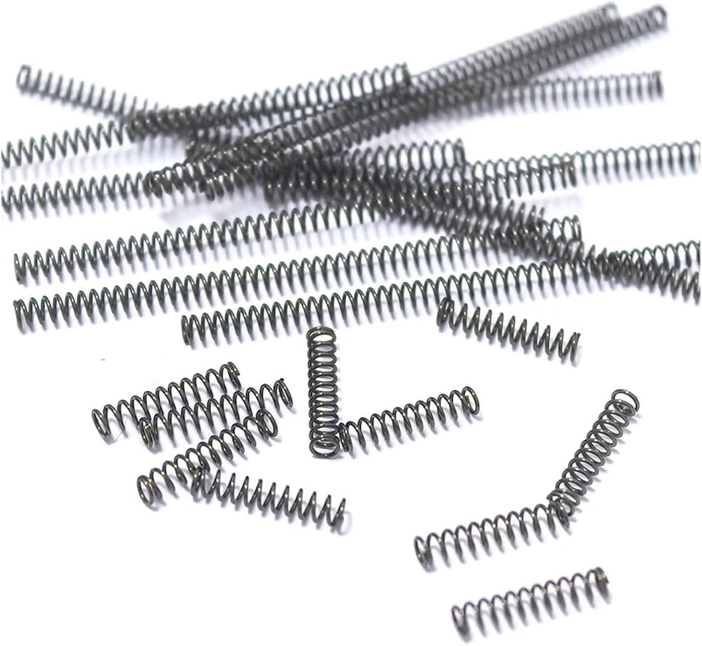 20Pcs 65Mn Wire Diameter 0.2mm Compression Spring Return Micro(10mm,3mm)