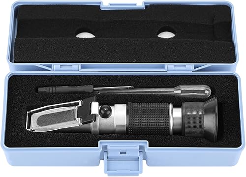 ViaGasaFamido Beekeepi Tools - Refractómetro de miel 58-90% (contenido de azúcar), medidor de concentración de miel, ideal para miel, jarabe de arce
