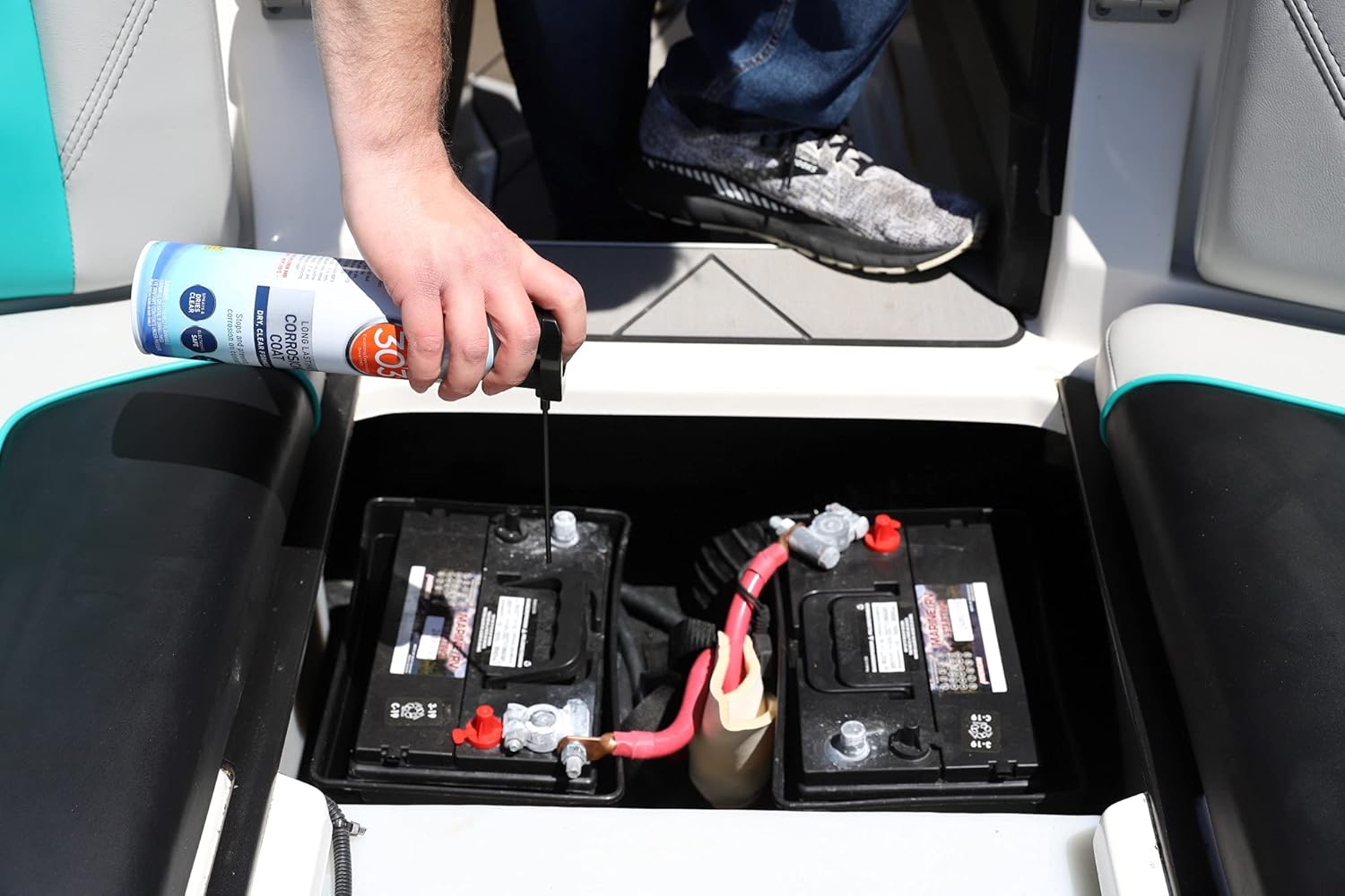 303 Marine Long Lasting Corrosion Coat - Dry, Clear Formula - Stops And Prevents Corrosion On Contact - Electronic Safe - Water And Salt Resistant, 15 fl. oz. (30396) : Sports & Outdoors