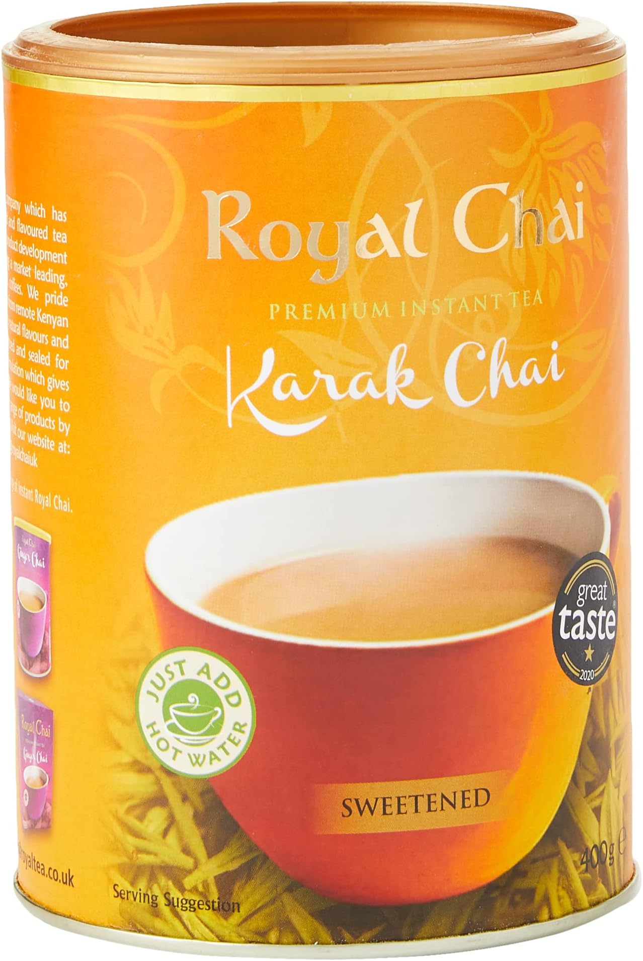 Karak Chai (Sweetened) Tub 400 g (Pack of 1)