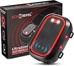 Ultrasonic Rat Repellent for Car Engine & Home – 5th Gen Anti Rat Protection Device with Auto-Strobe LED | Car Rat Protector | Rat Repellent Car Device