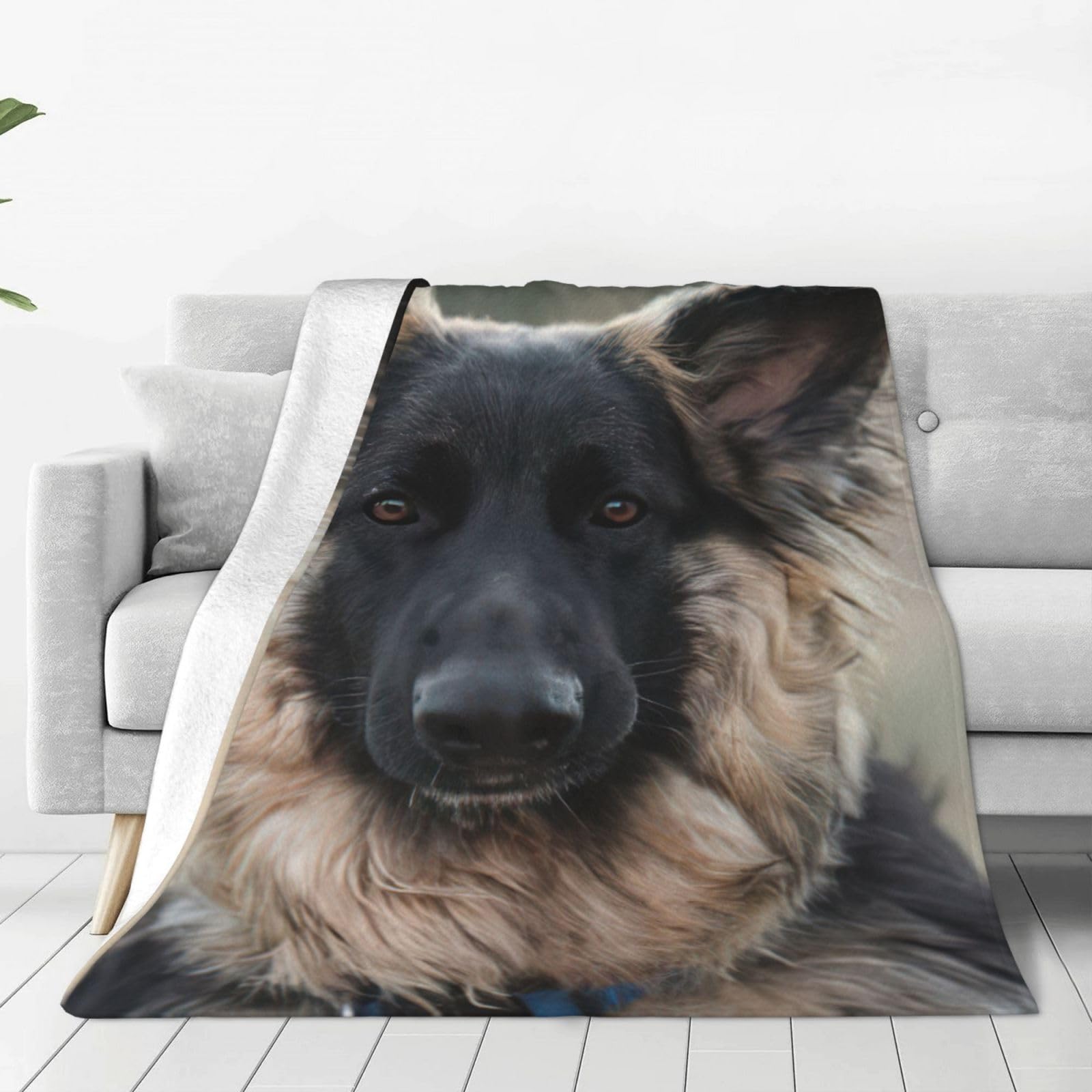 Couverture polaire berger allemand cadeau parfait pour amoureux des chiens