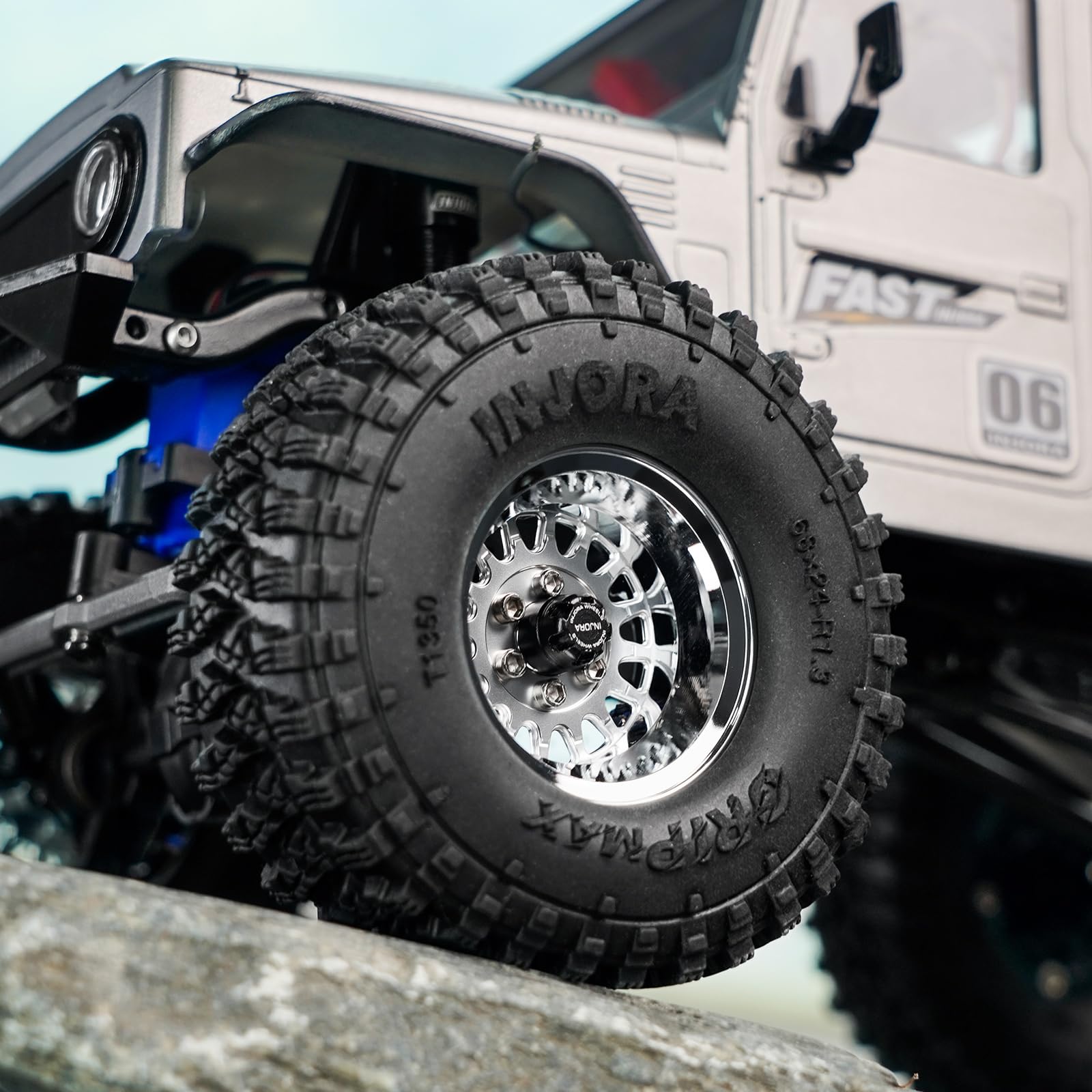 INJORA 1.3" ModuWheel -4.05mm Offset Roues pour 1/18/24 Crawler
