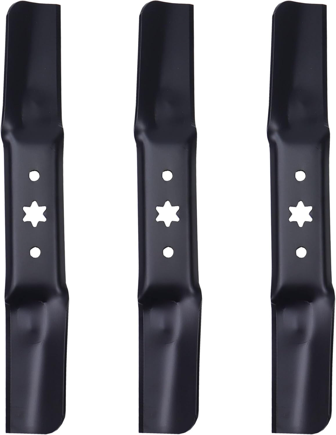 3PCS 742-05052A 942-05052A Blades Compatible with Cub Cadet Troy Bilt MTD Lawn Tractors and RZT Mower S50 XT1 GT50 LT50 XT2 with 50 Inch Deck Lawn Mower Blade