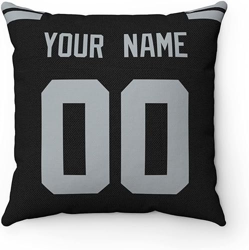 Miniatura 267 de ANTKING 2 paquetes de almohadas personalizadas con cualquier nombre y número para hombres, mujeres y niños Para Cincinnati