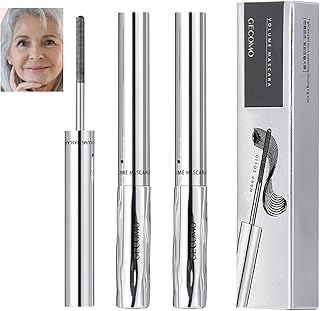 Máscara de pestañas negra para mujeres mayore...