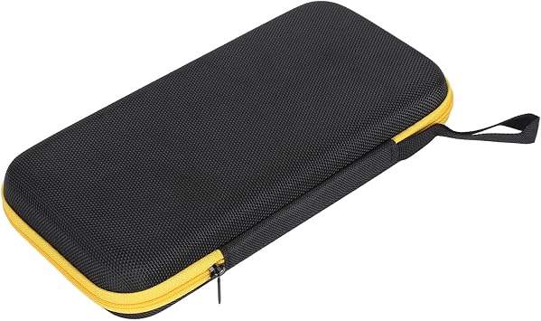 5 Inch Universal Handheld Console Storage Bag, Shockproof, Portable, for retroid Pocket 3 3 Plus, RG505 RG552, TRIMUI Smart Pro, with Internal Mesh Pocket, EVA, Black