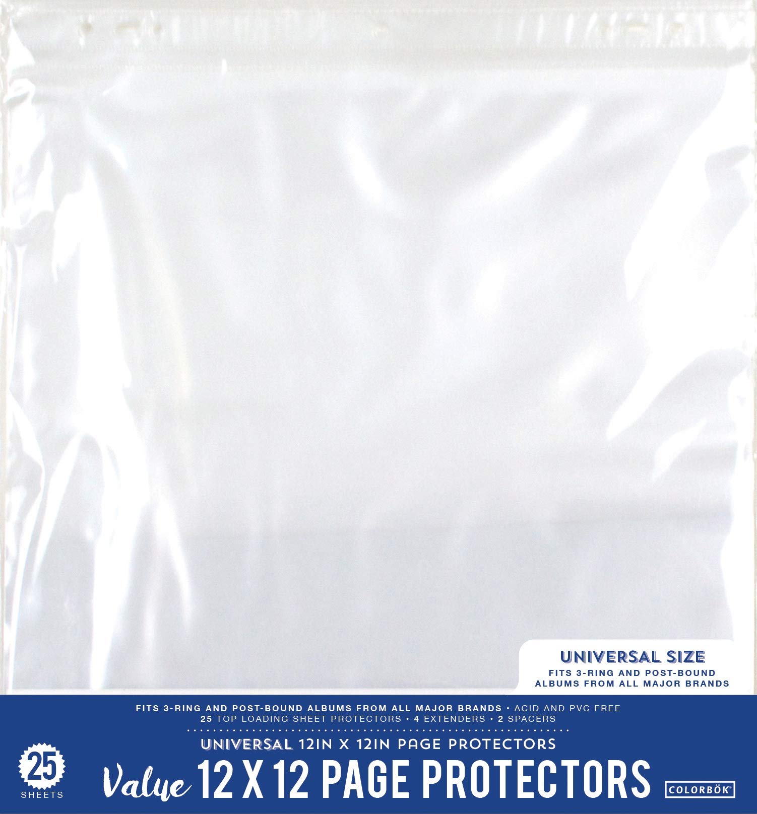 12X12 Refill Pages 25/PKG