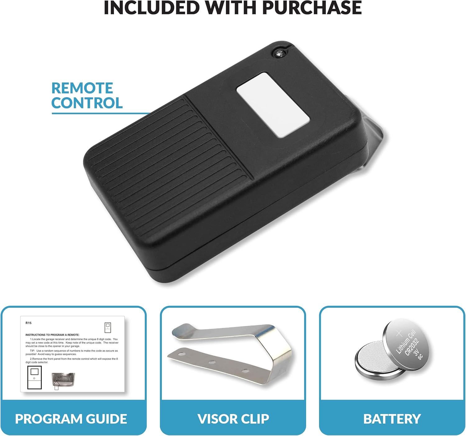Garage Door Remote Replacement for Linear DTC Delta 3 DNT00002A (310-mhz)